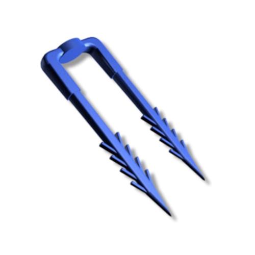 LK Pipe Holder Bracket 42mm Blue