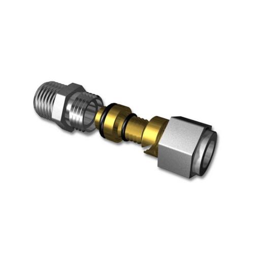 LK Anslutningsset Rak Utvändig Gänga 25x2,3mmxR25