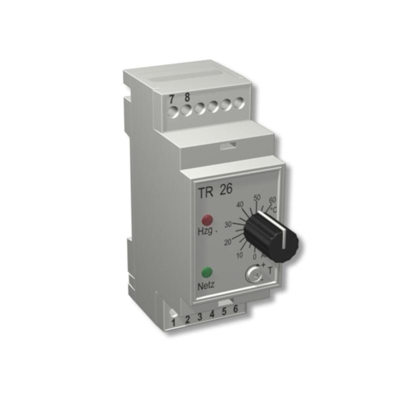 LK Elektronisk Termostat TR 26 230V AC IP20 Grå