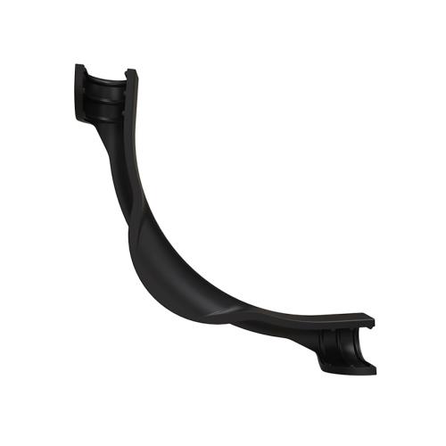 LK Pipe Bending Support Open 8mm Black