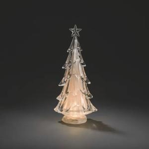 Christmas Tree Acrylic LED 37cm 3xAA IP20 Clear Konstsmide