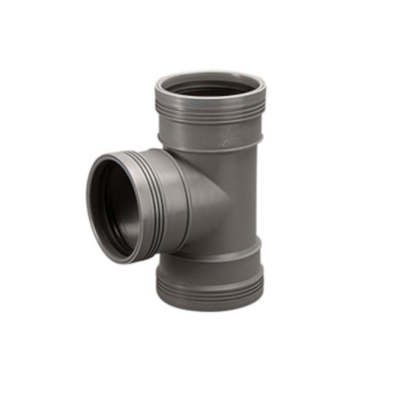 Wafix PP Manifold, 3 Ærmer, 75x50mm, Grå (75x50x88,5°)