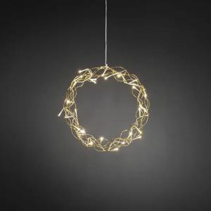 Guirlande 32 Varmhvide LED 30cm IP20 Metal Guld Konstsmide