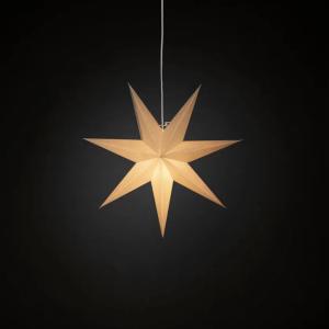 Paper Star 60cm E14 IP20 Greige Konstsmide