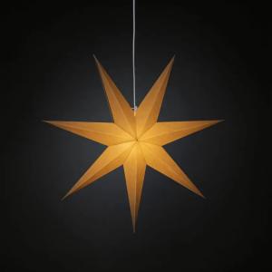 Paper Star 78cm E14 IP20 Beige Konstsmide