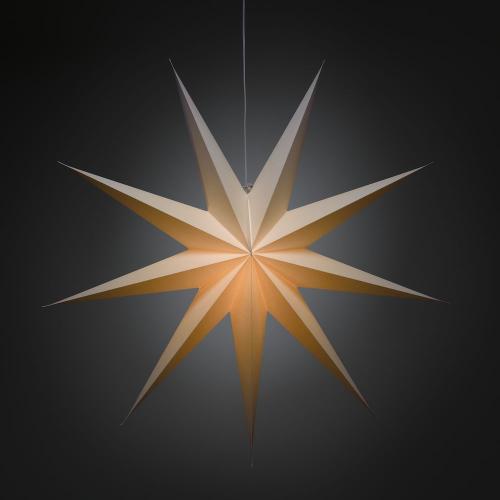 Papirstjerne E14 115cm IP20 Hvid Konstsmide