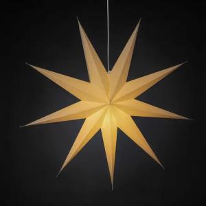 Paper Star E14 115cm IP20 Greige Konstsmide