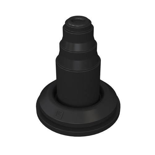 LK Rørmuffe 12-20 LP 8-20mm Sort