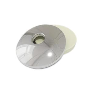 LK Vægskive 80mm G15 Krom