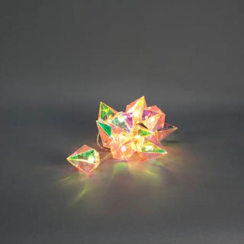 Glober Diamanter 10 LED IP20 Multifarvet/Pastel Konstsmide