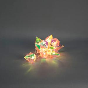 Glober Diamanter 10 LED IP20 Multifarvet/Pastel Konstsmide