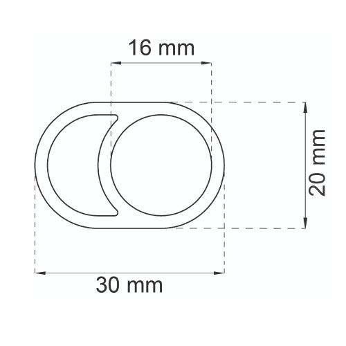 Håndtagsbuffer 3stk, Habo