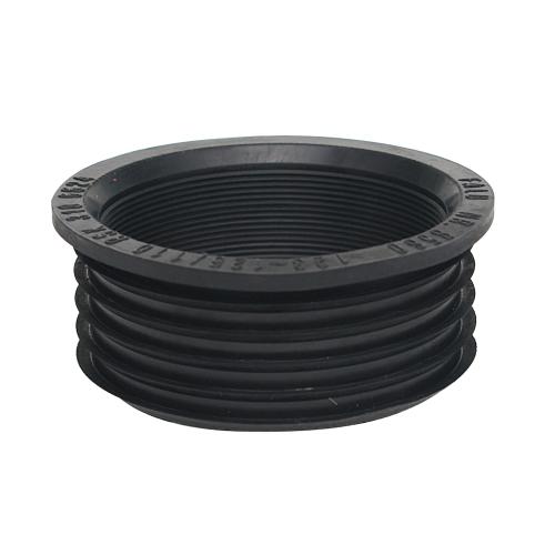 Gumminnippel 123-126/110mm Sort Faluplast