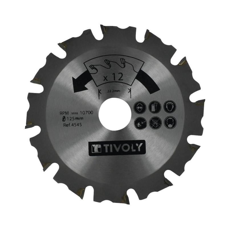 Form Och Fräsklinga 125mm Tivoly