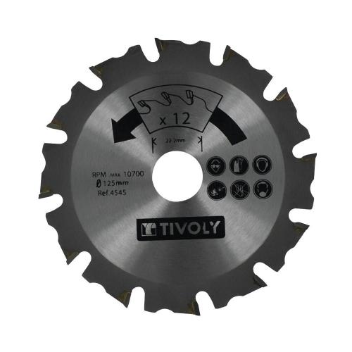 Form- Og Fræseklinge 125mm Tivoly