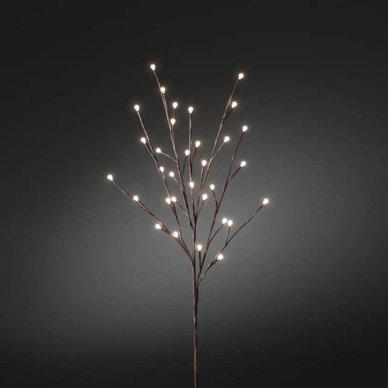 Kvist LED 100cm 32 LED IP44 Brun Konstsmide