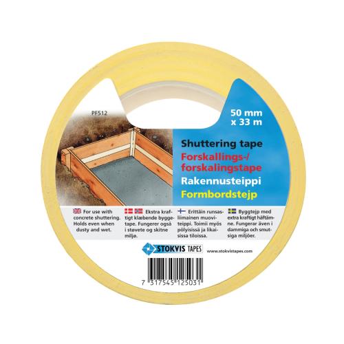 Formbordstejp 50mmx33m, Stokvis