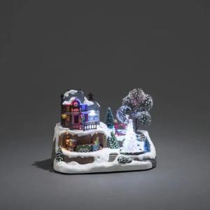 Mekanisk Juledekoration 11 LED IP20 Flerfarvet Konstsmide