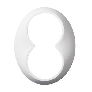 Renova Frame For 2-Way Socket IP20 White Schneider Electric