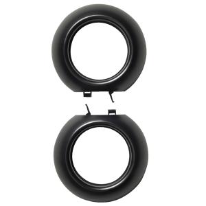 Yderramme Renova 2-Fags Sort Schneider Electric