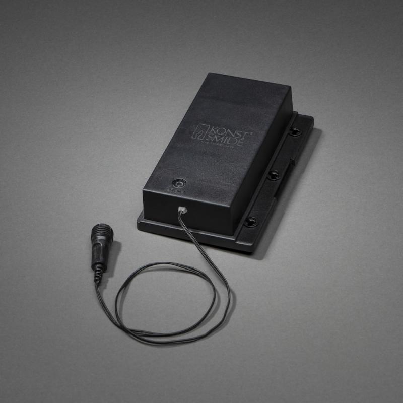 Batteriboks Sensor Timer 24V-31V IP44 Sort Konstsmide