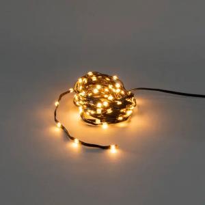 ShineLine 200 Amber LED 10m IP44 Sort Konstsmide