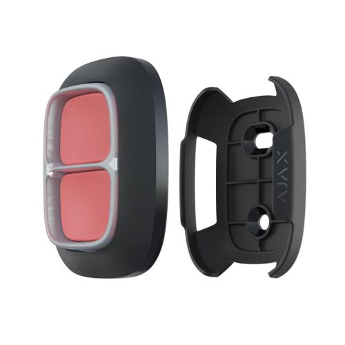 Ajax Double Button Holder Black