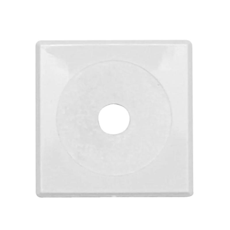 Vulkbricka Enkel Självhäftande 12-16mm Vit Faluplast