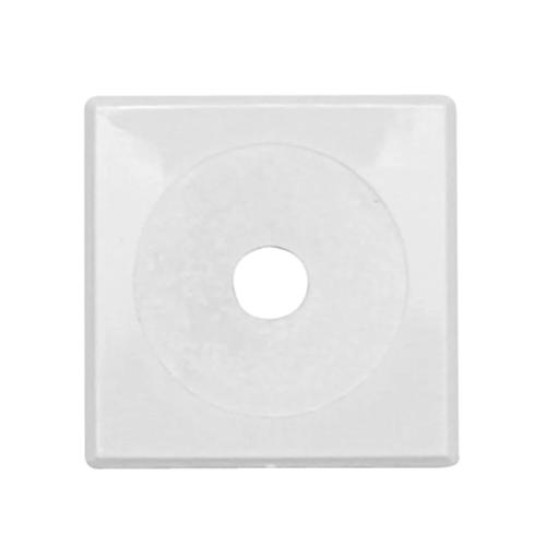 Vulkaniseringsskive Enkelt Selvklæbende 12-16mm Hvid Faluplast