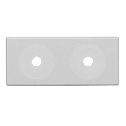 Vulkbricka Dubbel Självhäftande 12-16mm Vit Faluplast