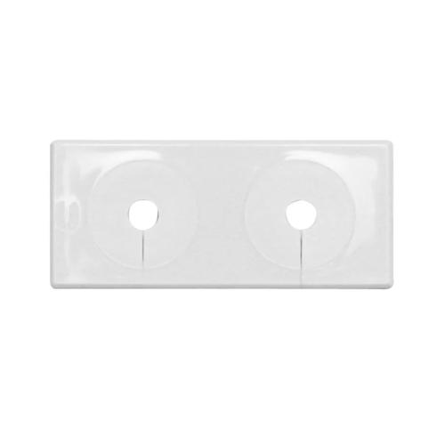 Vulkbricka Dubbel Delbar 12-16mm Vit Faluplast