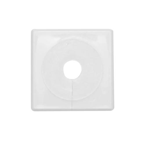 Vulkaniseringsbakke Enkelt Delelig ​12-22mm Hvid Faluplast