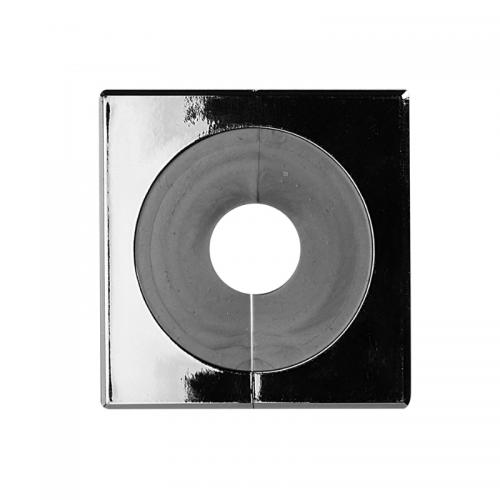 Faluplast Vulkbricka enkel 18-28mm krom