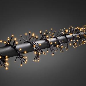 Stripe Cluster 1152 Amber LED IP44 Sort Konstsmide