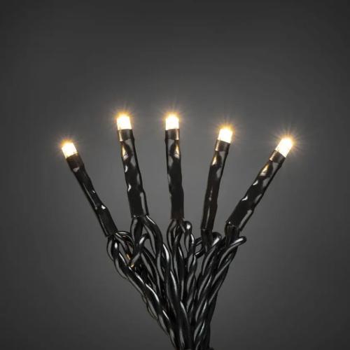 Additional Loop 100 Warm White LED IP44 Black Konstsmide