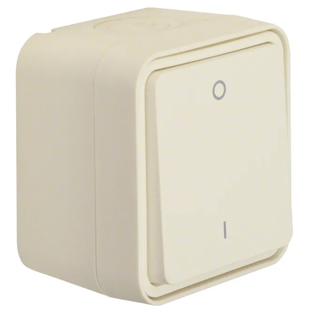 Str mbrytare 2 Poler W 1 Utanp liggande P Av 76x76x61 5mm 10A 250V Str mbrytare 2 Poler W 1 Utanp liggande P Av 76x76x61 5mm 10A 250V