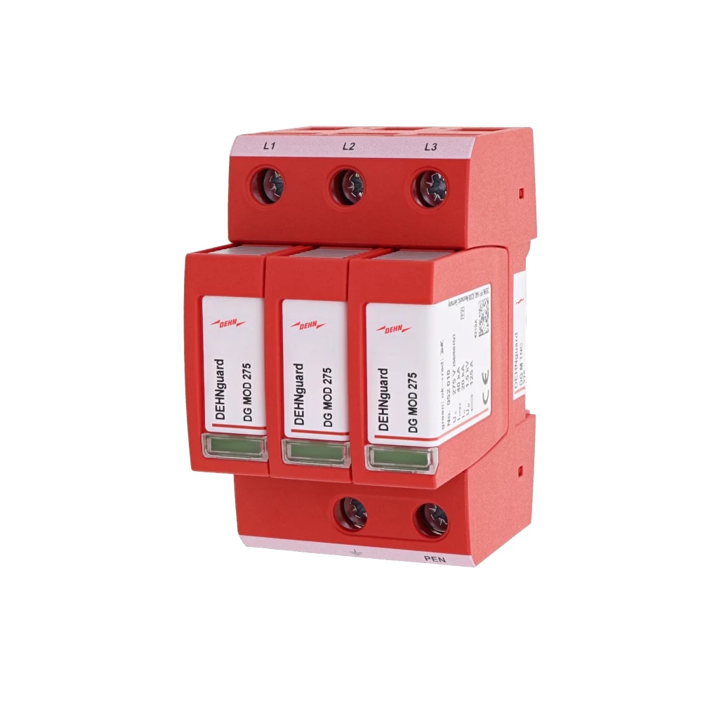 Protector Type Surge Protector Type 2 TN-C 3Poles 230V IP20 Dehn