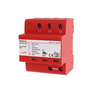 Overspændingsbeskytter Type 1+2 TN-C 3Polet 37,5kA 230V IP20 Dehn