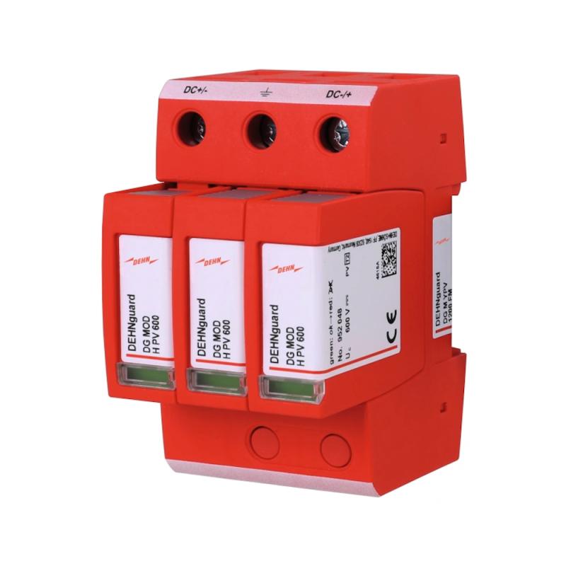 Overspændingsbeskyttelse Type2 FM 20kA 1200VDC IP20 Dehn
