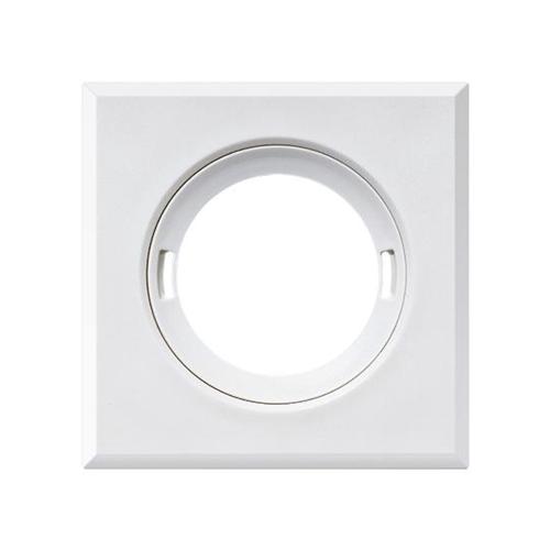Esylux Cover Flat Series Kvadratisk Vit