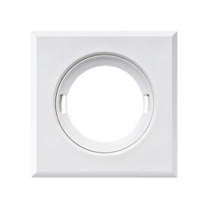 Esylux Cover Flat Series Kvadratisk Vit