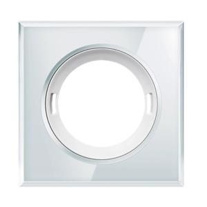 Esylux Täcka Platt Serie Glas Fyrkant Vit