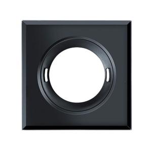 Esylux Cover Flat Series Square Black