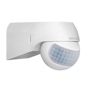 Esylux Rörelse Detektor MD 180 Basic L 230V IP44 Vit