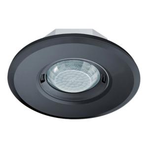 Esylux Tilstedeværelsesdetektor Flad 360° 8m 230V IP20 Sort