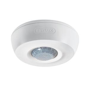 Esylux Bevægelsesdetektor Relæ 360° 8m 10A 230V IP40 Hvid