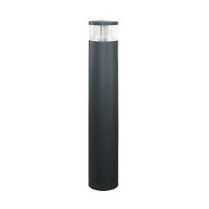 Esylux Bollard Dali Clear Glass 18W 3000K IP65 Anthracite