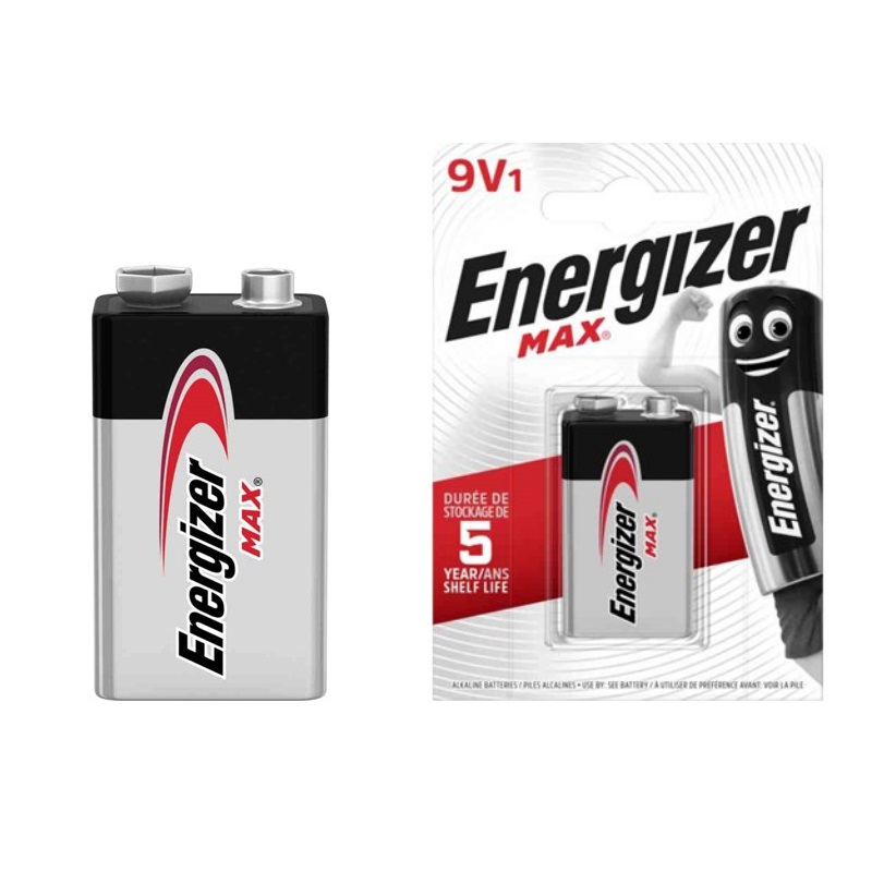 Batteri, MAX 9V, Energizer