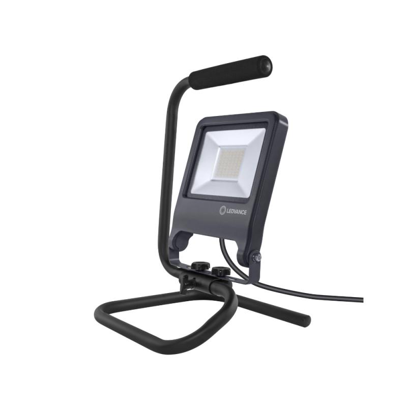 Arbetslampa S-Stand, LED, 50W, 4000K, Mörkgrå, Ledvance 10075554