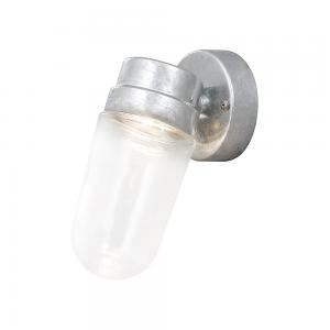 Vega Wall Light 8W, LED, Galvanized, 230-240V, IP54, E27, Konstsmide